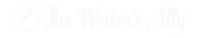 The Writer's Ally Official Logo in White